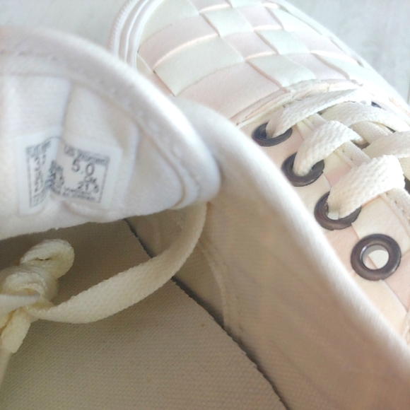 VANS NEW Stackform Woven Check Lace Up Shoes - Picture 12 of 13